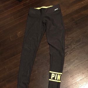 Pink reversible ultimate yoga pants